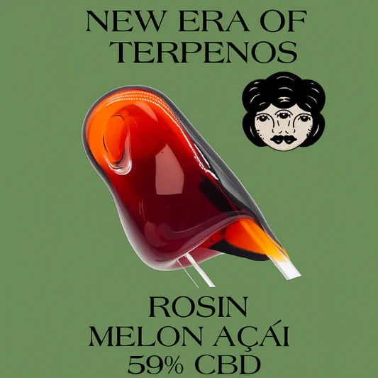 Rosin CBD Melon Açaí – 59% CBD