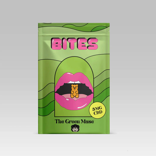 Gummies CBD The Green Muse - 5 mg por osito | Naturales y Veganas | Sin THC