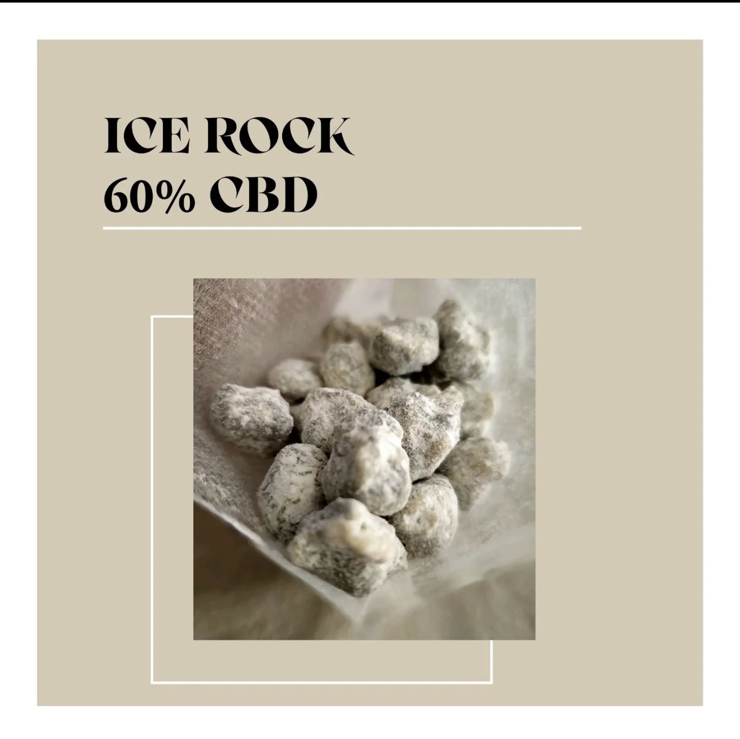 Ice Rock 60% CBD