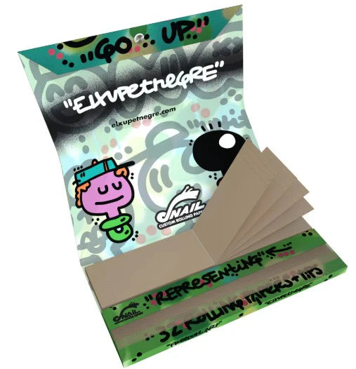 El Xupet Negre x The Green Muse · Papeles de Fumar King Size Slim | Edición Street Art